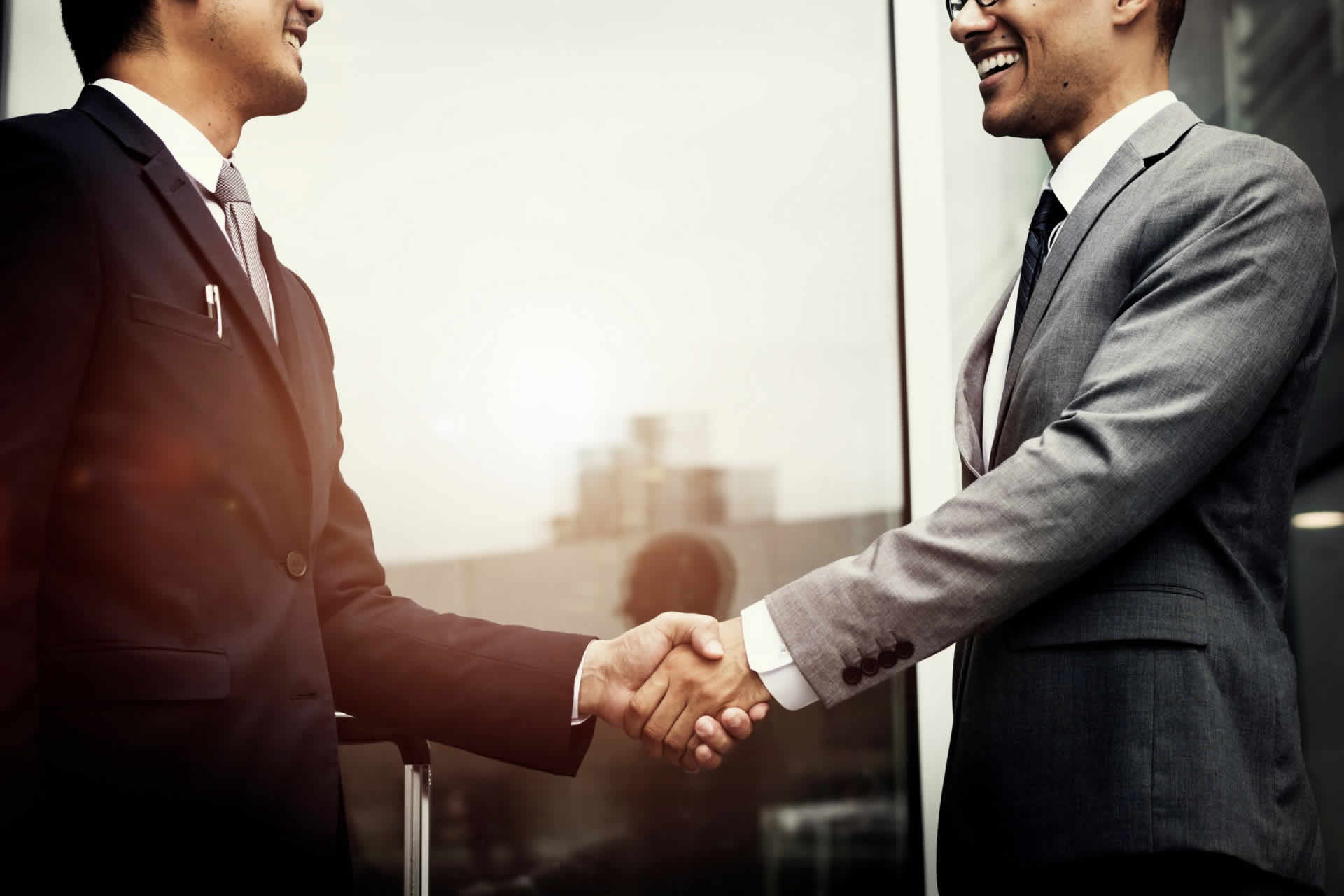 Sunset Over the City